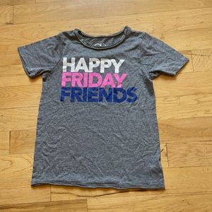 Chaser Happy Friday Friends TShirt XS